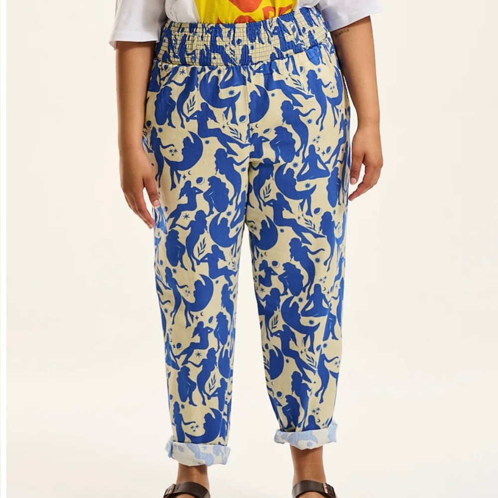 Lucy and Yak Alexa Trousers Penelope 2XL NWT Organic Cotton